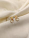 Micro Gold Impon Traditional Flower Earrings For Women And Girls ER-18