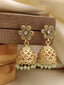 Perfect Traditional One Gram Micro Gold Plated Earrings For Girls & Women.